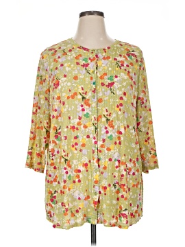 Logo Layers 3/4 Sleeve Blouse
