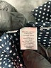 Ann Taylor LOFT 100% Polyester Polka Dots Black Long Sleeve Blouse Size XS - photo 8
