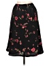 Giorgio Sant'Angelo 100% Polyester Floral Black Casual Skirt Size M - photo 2