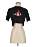 Shein Hearts Black Short Sleeve Turtleneck Size XS - photo 1