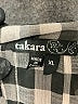 Takara Checkered-gingham Gray 3/4 Sleeve Button-Down Shirt Size XL - photo 7