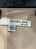 Studio One Color Block Black Cocktail Dress Size 12 - photo 7