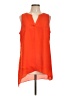 Versona 100% Polyester Orange Sleeveless Blouse Size L - photo 1