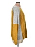 Hem & Thread Color Block Yellow Pullover Sweater Size L - photo 4