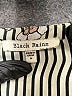 Black Rainn 100% Polyester Stripes Silver 3/4 Sleeve Blouse Size M - photo 7