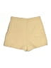 Sandro Solid Floral Yellow Tan Shorts Size EU (FR) 38 / US 6 - photo 2