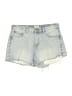 DL1961 100% Cotton Blue Denim Shorts Size 28 waist - photo 1
