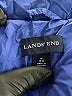 Lands' End 100% Nylon Argyle Black Jacket Size M (kids) - photo 3
