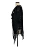 Unbranded 100% Viscose Black Kimono Size S (estimated) - photo 5
