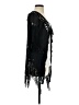 Unbranded 100% Viscose Black Kimono Size S (estimated) - photo 4