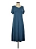 Unbranded Solid Blue Casual Dress Size XS - photo 1