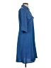 Superfoxx 100% Polyester Solid Blue Casual Dress Size S - photo 4