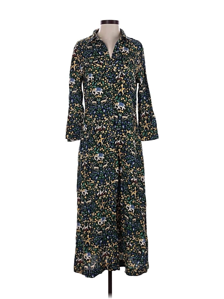 Pre-owned J. Mclaughlin Casual Dress In Blue