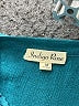Indigo Rose Teal 3/4 Sleeve Blouse Size M - photo 7