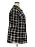 Nygard 100% Nylon Plaid Black 3/4 Sleeve Button-Down Shirt Size 2X - photo 4