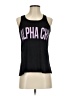 Bella Black Sleeveless T-Shirt Size S - photo 1