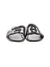 Shade & Shore Gray Black Sandals Size 6 - photo 2