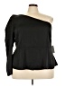 ELOQUII Black 3/4 Sleeve Blouse Size 24 - photo 1