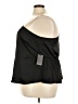 ELOQUII Black 3/4 Sleeve Blouse Size 24 - photo 5