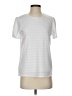 Rafaella White Short Sleeve Top Size S - photo 1