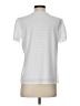 Rafaella White Short Sleeve Top Size S - photo 2