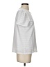 Rafaella White Short Sleeve Top Size S - photo 4