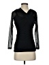 Ann Taylor LOFT Black Long Sleeve Top Size XS - photo 1