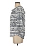 MELLODAY Blue 3/4 Sleeve Top Size S - photo 5