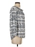 MELLODAY Blue 3/4 Sleeve Top Size S - photo 4