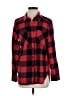 Divided by H&M Plaid Red Long Sleeve Button-Down Shirt Size 8 - photo 1