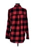 Divided by H&M Plaid Red Long Sleeve Button-Down Shirt Size 8 - photo 2