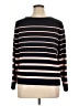 Liz Claiborne Stripes Black Pullover Sweater Size 1X - photo 2