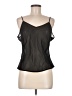 Apostrophe 100% Polyester Black Sleeveless Top Size M - photo 1