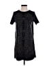 Zara Basic Graphic Black Casual Dress Size S - photo 1