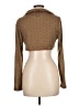 Final Touch 100% Polyester Brown Cardigan Size L - photo 2