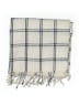 Unbranded Plaid Gray White Scarf One size - photo 2