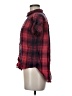 American Eagle Outfitters Plaid Red Short Sleeve Blouse Size M - photo 5