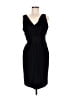 Evan Picone Solid Black Cocktail Dress Size 6 - photo 1