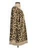Free People 100% Cotton Animal Print Brown Pullover Sweater Size XS - photo 4
