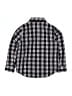 Andy & Evan Checkered-gingham Gray Long Sleeve Button-Down Shirt Size 5 - photo 2