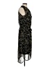Merona 100% Polyester Floral Black Cocktail Dress Size S - photo 4
