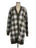 sita murt Checkered-gingham Gray Cardigan Size EU 40 / US 10 - photo 1