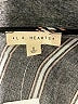 LA Hearts 100% Rayon Stripes Black Jumpsuit Size S - photo 4