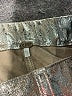 YFB Metallic Silver Casual Pants Size XS - photo 7