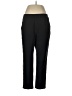 Garnet Hill Solid Black Track Pants Size L - photo 1