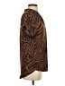 J by Joie 100% Polyester Animal Print Brown Short Sleeve Blouse Size S - photo 4