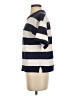Flat White Stripes Blue Short Sleeve Top Size S - photo 5