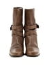 Stuart Weitzman Brown Tan Ankle Boots Size 8 - photo 2