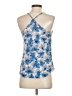 J.Crew Factory Store 100% Polyester Blue Sleeveless Blouse Size 0 - photo 2