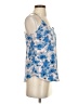 J.Crew Factory Store 100% Polyester Blue Sleeveless Blouse Size 0 - photo 4